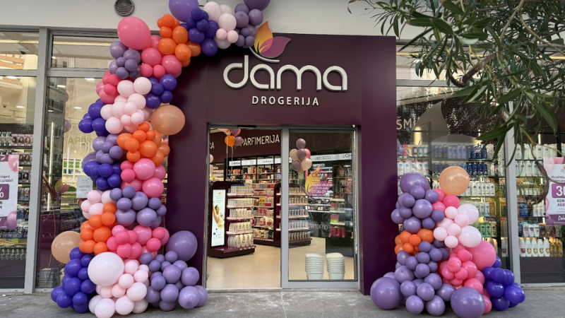 Novi ambijent Drogerije Dama u Bloku 9